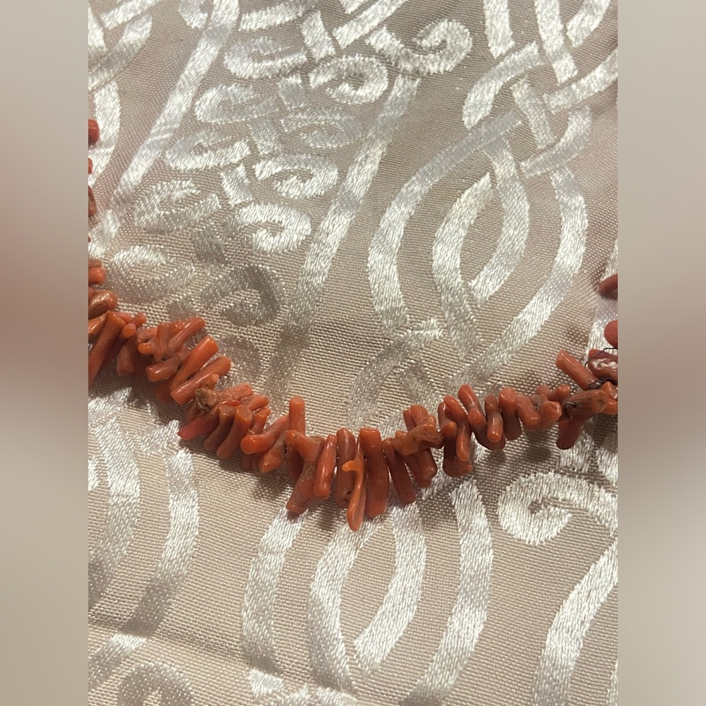 Vintage Branch Coral Necklace #9256 ❤️‍🔥 - Picture 6 of 10